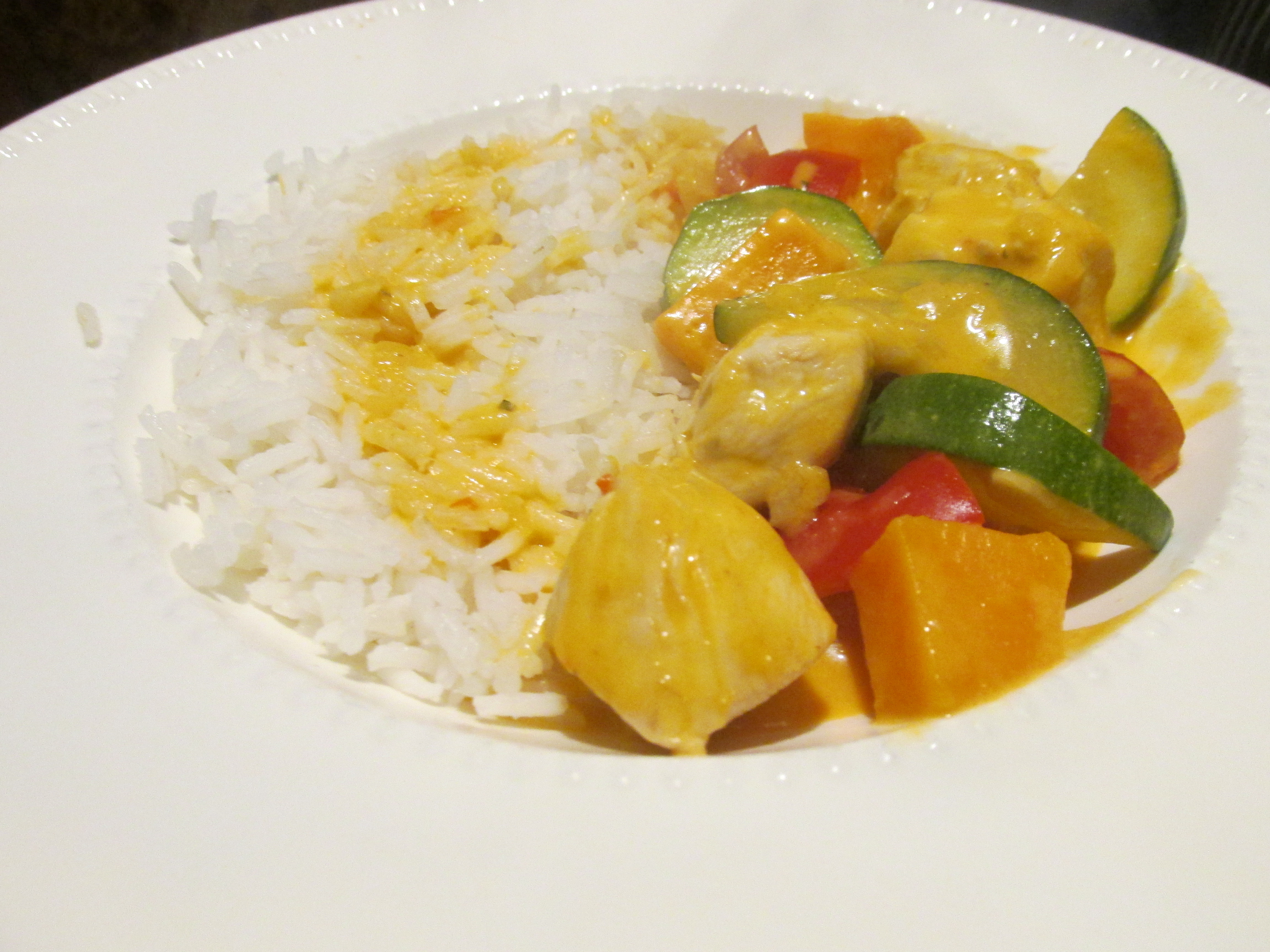 Maaltijd pakket Thaise rode curry van de Jumbo.